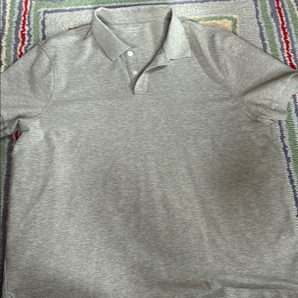 J. Crew Gray Polo Shirt